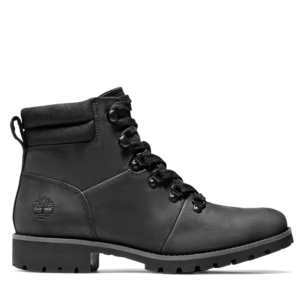 Botas de Montaña Timberland Mujer Ellendale Mid Negras - Chile PZQ-285714